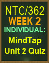 NTC/362 MindTap Unit 2 Quiz